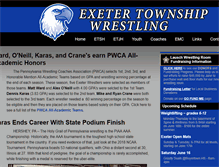 Tablet Screenshot of exeterwrestling.net